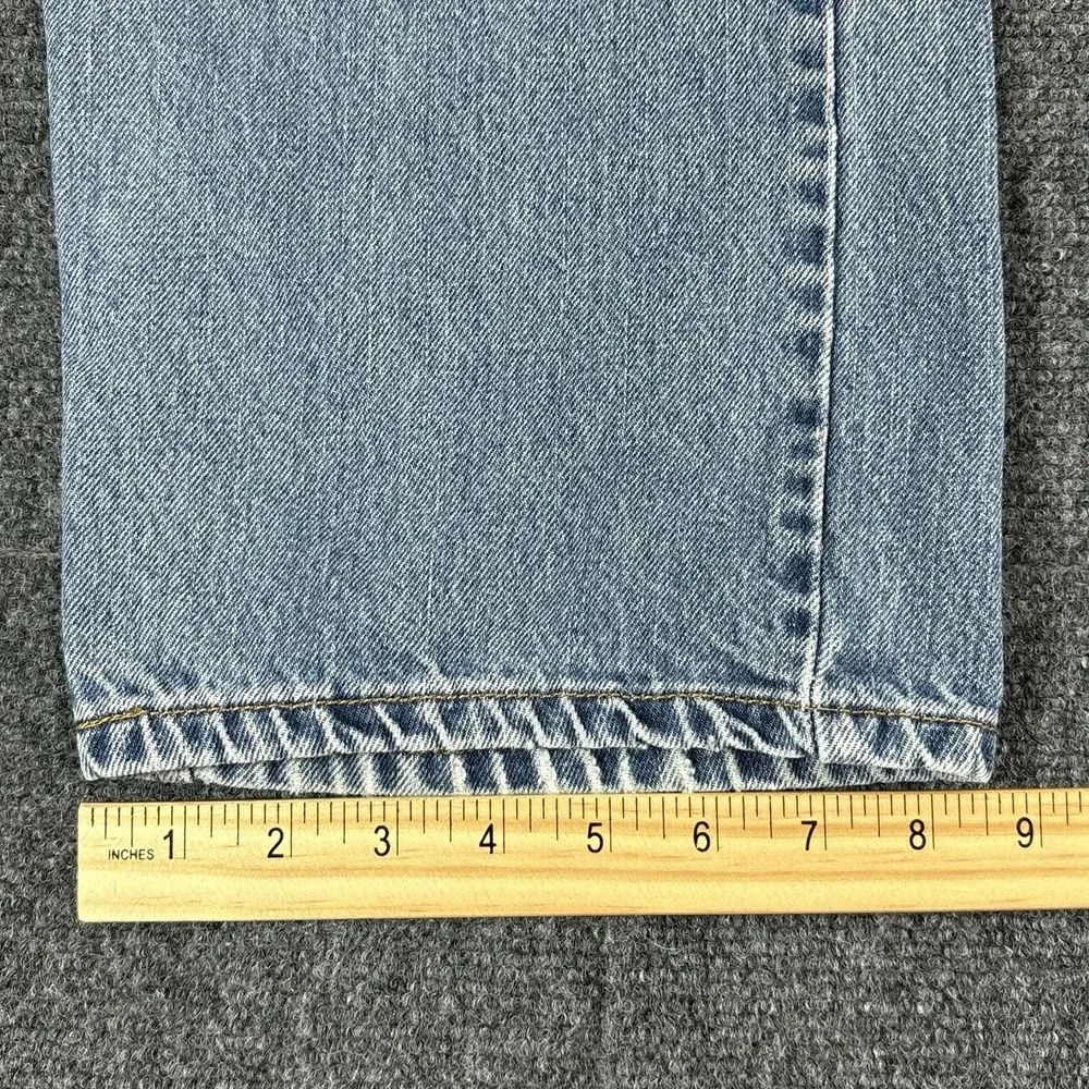 Y2k Levi's‎ 505 Jeans Men's Fits 35x29* Blue Denim Wash Straight Leg Fit
